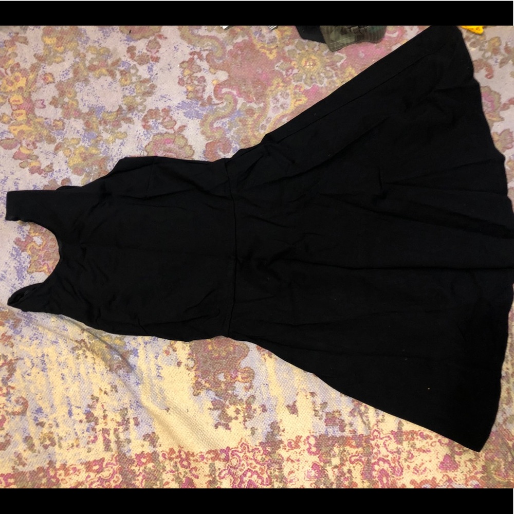 Scoop neck skater dress